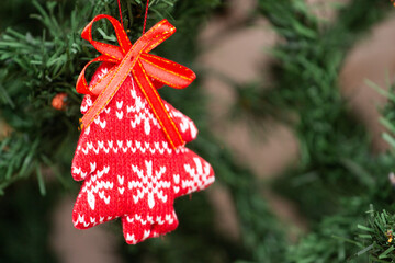ornament in christmas atmosphere