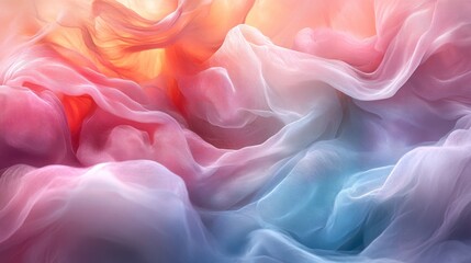 Fototapeta premium abstract color background with a flowing gradient theme