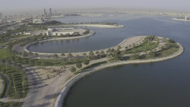 Aerial photography of Dammam city
