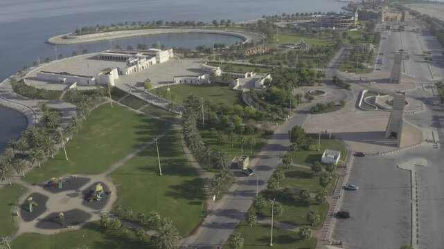 Aerial photography of Dammam city
