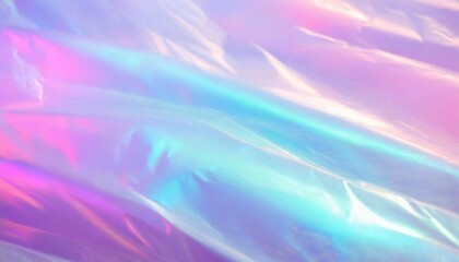 Fototapeta premium Holographic Pastel color background. Rainbow marble gradient. Iridescent foil effect texture. Dreamy background.