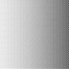 Abstract halftone wave dotted background. Halftone grunge pattern with square. Vector halftone modern pop art twisted texture for poster, cover, business card, postcard, art label layout, sticker.