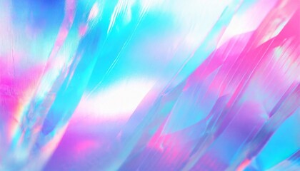 Obraz premium Holographic Pastel color background. Rainbow marble gradient. Iridescent foil effect texture. Dreamy background.