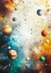 Sci-fi Junk Journal Papers Galactic Junk Journal Kit Shabby Chic Paper Craft Collage Sheet Space Scrapbooking