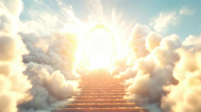 Stairway to Heaven: A Golden Gate Awaits