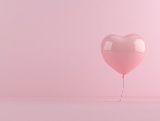 Pink Heart Balloon