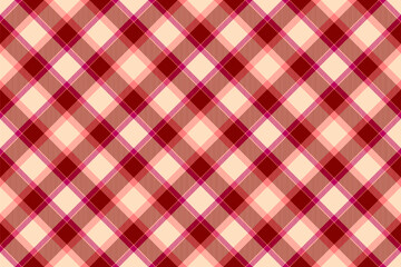Vibrant red and pink plaid pattern, perfect for textile design, fashion, and website backgrounds.  This seamless texture offers a stylish and versatile design element for various projects.