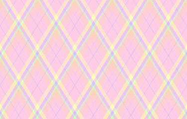 Soft pastel plaid pattern, ideal for backgrounds, textiles, or stationery.  Subtle color variations create a delicate, charming design suitable for feminine brands or spring themes.