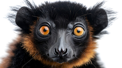 download stock photo of a lemur isolated on a white background as transparent png image of a primate animal for illustration and graphic design


