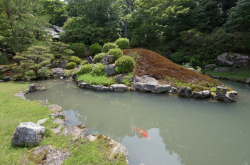 青蓮院　龍心池　京都市東山区粟田口
