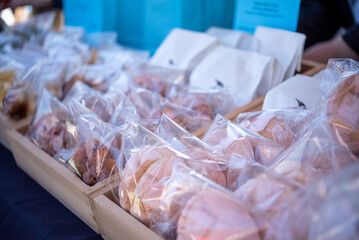 個包装のパン　パンのイベント　売り場
