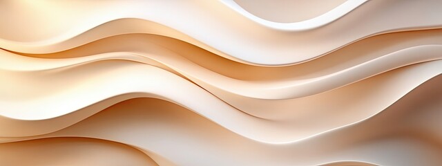 Background abstract wave pattern fabric color silk gold wavy luxury. Abstract wave background golden line 3d satin beige swirl liquid retro light yellow curtain cream texture design cloth modern soft