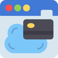 Cloud Payment Method Icon
