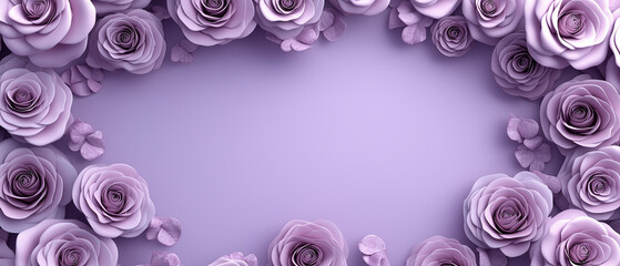 A purple background with purple colored roses