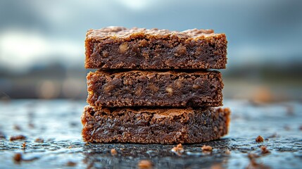 Scrumptious Homemade Brownies: A Decadent Chocolate Treat