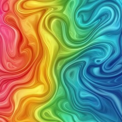 Obraz premium Rainbow Marble Texture