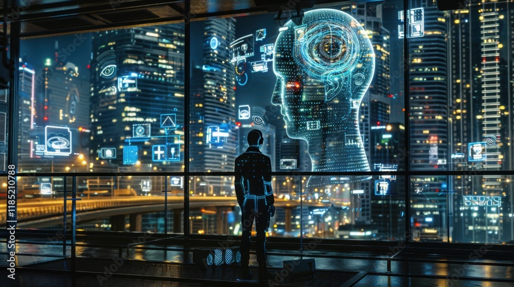 Poster neural-inspired ai systems dynamically reshaping the stock media landscape.