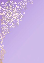 Free indian flower pattern rangoli background