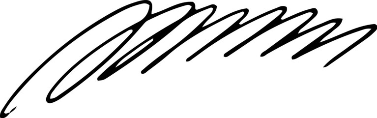 Abstract Outline scribble Dashes