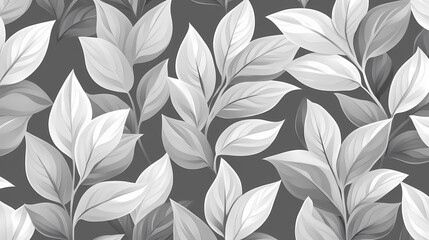 leaves ornamental seamless texture