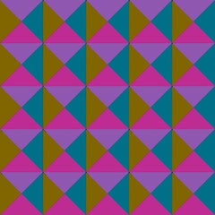Geometric Elegance Retro Triangular seamless Pattern