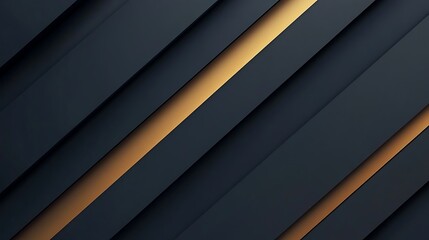 Obraz premium Abstract Diagonal Lines Gold And Dark Grey Background