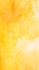 Abstract Watercolor Wash: Yellow and Orange