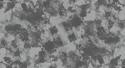 Monochrome abstract splattered background.