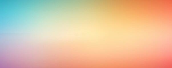 Obraz premium Abstract Blurred Wave Airbrushed Smooth Blending Gradient Background banner.