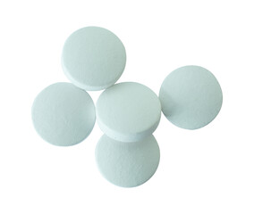 white pill for pharmacy design element