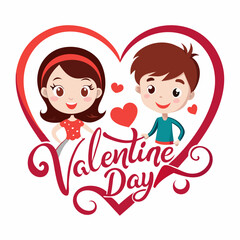 Happy Valentine's Day Vector