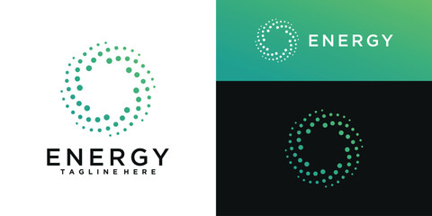 Modern energy logo icon design inspiration © gibran fatih