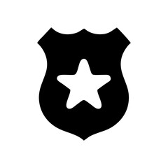 Black security icon