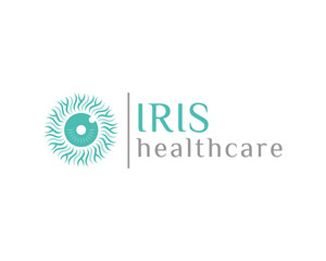 Fototapeta premium Iris healthcare logo