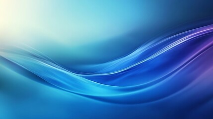 Fototapeta premium Abstract Blue Wave Background Design