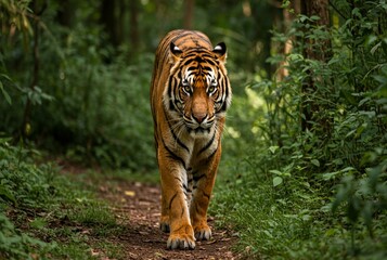 Forest Animals &ndash; Diverse Wildlife in a Lush Green Woodland Habitat

