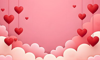 hearts in the clouds valentine's day 2