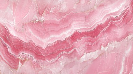 Pink Marble Texture Background - Serene Swirls