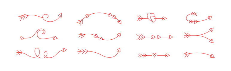 Decorative arrow designs perfect for crafting and scrapbooking activities