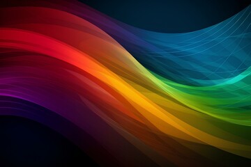 Obraz premium abstract rainbow background