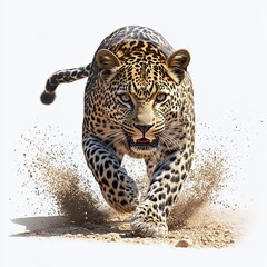 Obraz premium Leopard Running