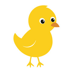 Cute Canary Silhouette Elegant Bird Illustrations for Creative Designs