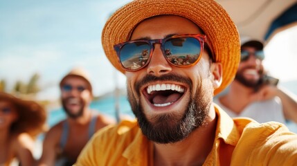 Friends embark on an adventurous road trip filled with laughter and joy