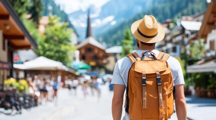 Exploring vibrant streets and breathtaking mountains on a summer adventure