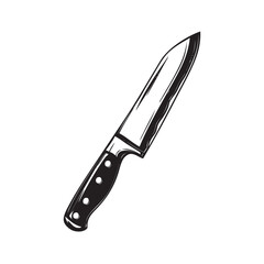 knife isolated on white background