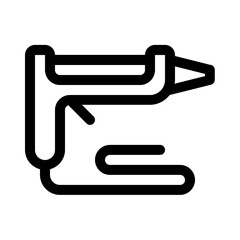 Fototapeta premium shot sealant icon with line style, perfect for user interface projects