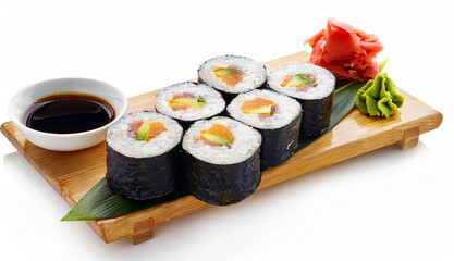 Filadelfia rollos con salmón
