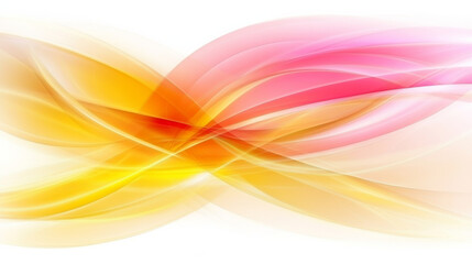 Obraz premium Colorful abstract waves create dynamic background
