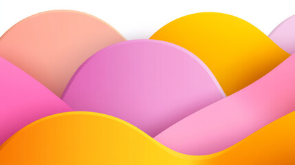 Colorful abstract waves create vibrant background