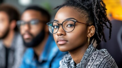 Diverse Team Collaboration in Modern Workspace